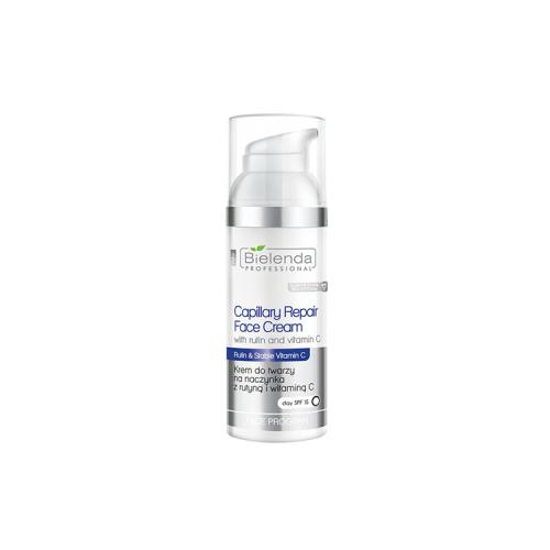 Miniaturka artykułu - BIELENDA PROFESSIONAL Krem do twarzy na naczynka z rutyną i witaminą C SPF15, 100ml