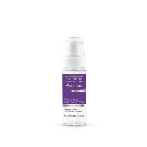 Miniaturka artykułu - BIELENDA PROFESSIONAL MICROBIOME Delikatny peeling enzymatyczny w piance, 160ml