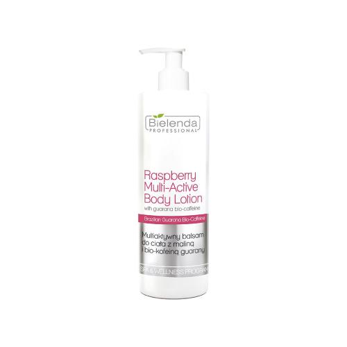 Miniaturka artykułu - BIELENDA PROFESSIONAL Multiaktywny balsam do ciała z maliną i bio-kofeiną z guarany, 500ml