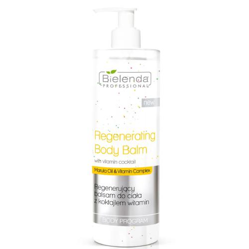 Miniaturka artykułu - BIELENDA PROFESSIONAL Regenerujący balsam do ciała z koktajlem witamin, 490ml