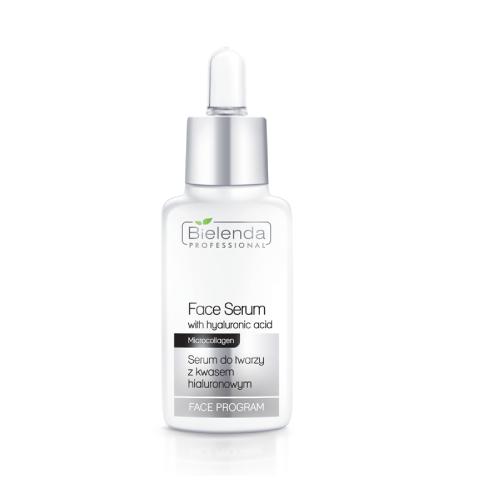 Miniaturka artykułu - BIELENDA PROFESSIONAL Serum do twarzy z kwasem hialuronowym, 30ml