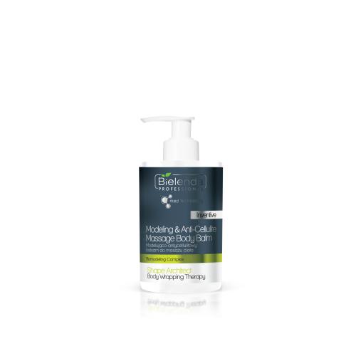 Miniaturka artykułu - BIELENDA PROFESSIONAL Shape Architect Modelująco antycelulitowy balsam do masażu ciała, 300ml