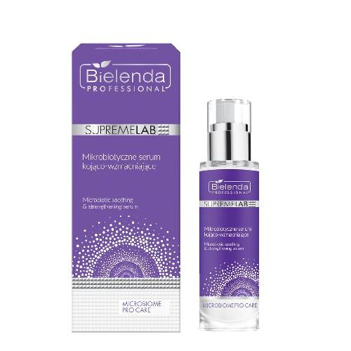 Miniaturka artykułu - BIELENDA PROFESSIONAL SUPREMELAB Microbiome Pro Care Mikrobiotyczne serum kojąco-wzmacniające, 30ml