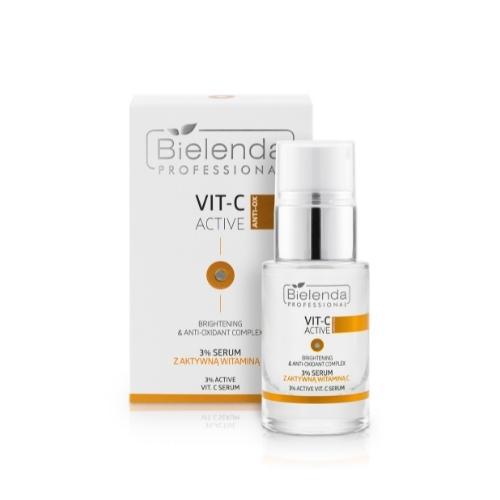 BIELENDA PROFESSIONAL VIT-C ACTIVE 3% Serum z aktywną Witaminą C, 15ml
