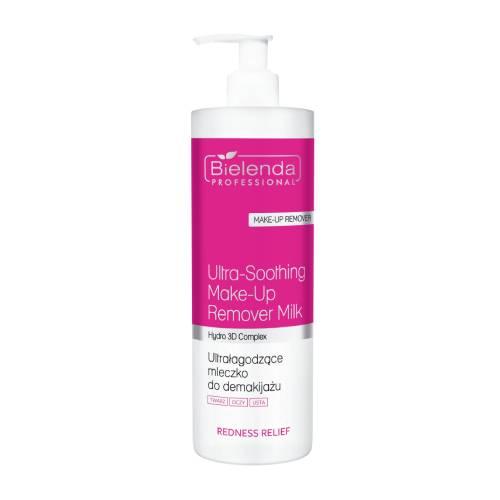 Miniaturka artykułu - BIELENDA PROFESSIONAL Redness Relief Ultra-łagodzące mleczko do demakijażu twarzy, oczu i ust, 500 ml