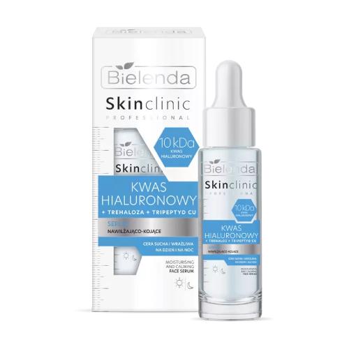 Miniaturka artykułu - BIELENDA SKIN CLINIC PROFESSIONAL Kwas Hialuronowy Serum nawilżająco-kojące, 30ml