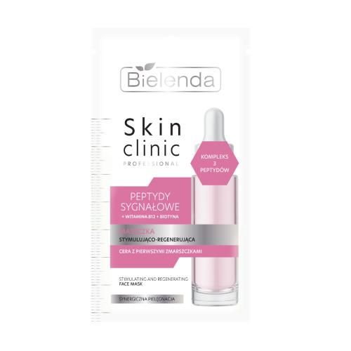 Miniaturka artykułu - BIELENDA SKIN CLINIC PROFESSIONAL Maseczka stymulująco - regenerująca, 8g