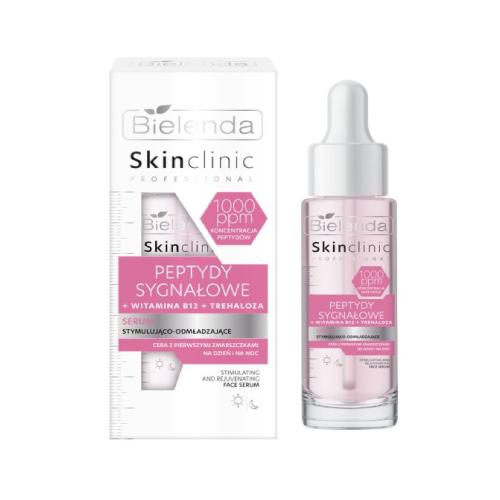 Miniaturka artykułu - BIELENDA SKIN CLINIC PROFESSIONAL Peptydy sygnałowe serum stymulująco - odmładzające, 30ml