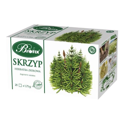 Miniaturka artykułu - BiFix Herbatka ziołowa ekspresowa Skrzyp, 20 x 1,75g