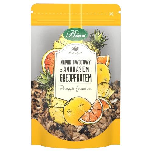 Miniaturka artykułu - BiFix Napar owocowy z ananasem i grejpfrutem, 100 g