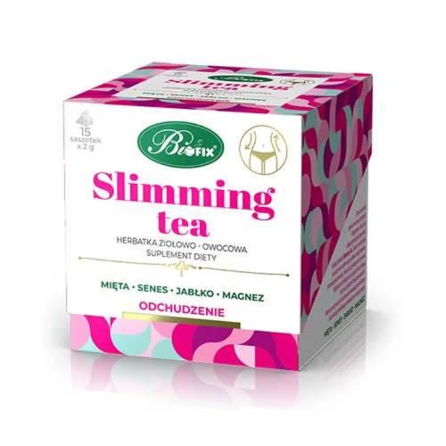 Miniaturka artykułu - BiFix Slimming Tea Herbatka ziołowo-owocowa, 15x2g