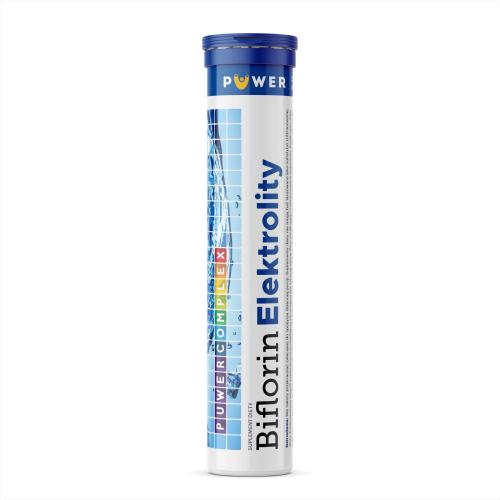 Miniaturka artykułu - Biflorin Elektrolity (Puwer Complex), 20 tabletek musujących