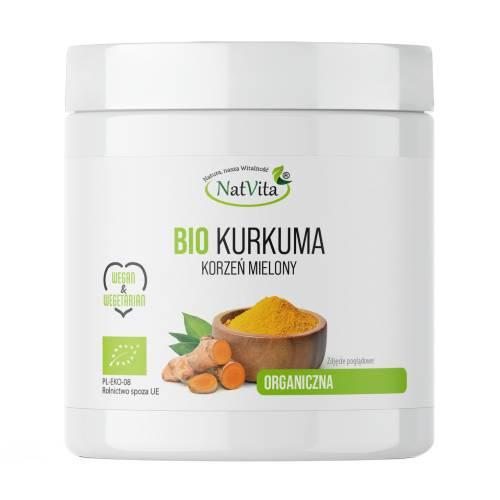 Miniaturka artykułu - NatVita Kurkuma Korzeń mielony, 100 g