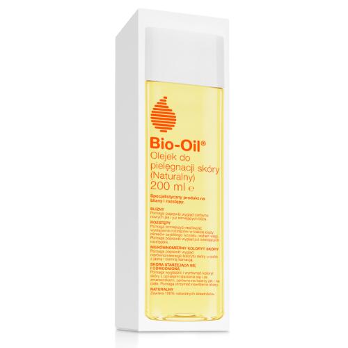 Miniaturka artykułu - Bio-Oil Olejek do pielęgnacji sk&oacute;ry Naturalny, 200 ml