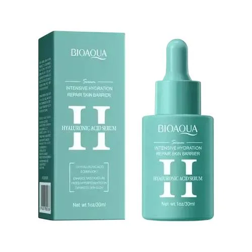 Miniaturka artykułu - Bioaqua Hyaluronic Serum do twarzy z kwasem hialuronowym, 30 ml