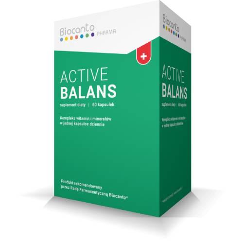 Miniaturka artykułu - BIOCANTO Active Balans, 60 kaps.