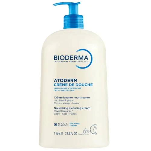 Miniaturka artykułu - BIODERMA ATODERM Kremowy żel, 1L BRAK POMPKI