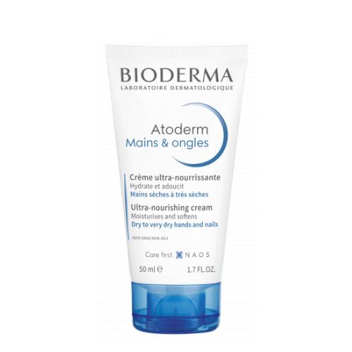 Miniaturka artykułu - BIODERMA ATODERM Mains&Ongles Krem do rąk, 50ml
