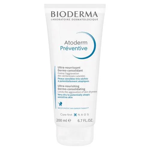 Miniaturka artykułu - BIODERMA ATODERM PREVENTIVE Krem, 200 ml