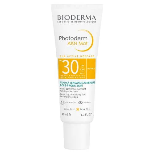 Miniaturka artykułu - BIODERMA Photoderm AKN Mat SPF 30, 40ml