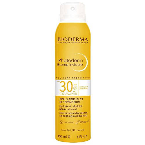 Miniaturka artykułu - BIODERMA Photoderm Brume Invisible Mgiełka do ciała SPF 30, 150ml