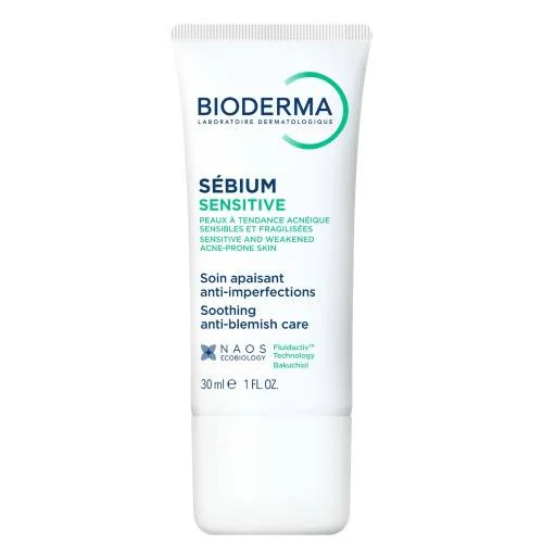 Miniaturka artykułu - BIODERMA SEBIUM SENSITIVE Krem, 30 ml