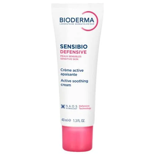 Miniaturka artykułu - BIODERMA Sensibio Defensive Krem wzmacniający, 40 ml