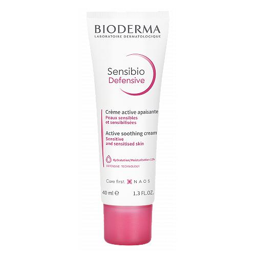 Miniaturka artykułu - BIODERMA Sensibio Defensive Krem wzmacniający, 40 ml