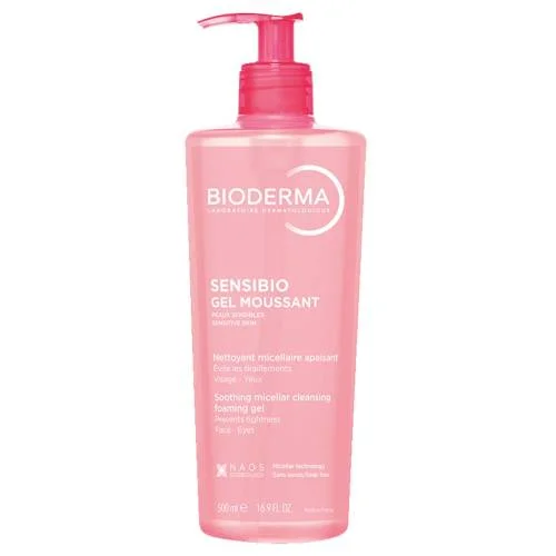 Miniaturka artykułu - BIODERMA SENSIBIO Gel moussant żel, 500ml