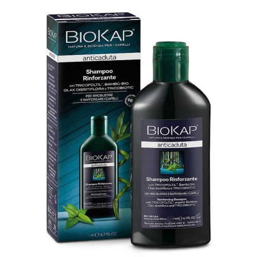 Miniaturka artykułu - Biokap Anticaduta Szampon przeciw wypadaniu włos&oacute;w wzmacniający, 100 ml
