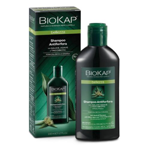 Miniaturka artykułu - BIOKAP Bellezza Szampon przeciwłupieżowy, 200 ml