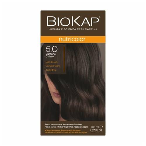 Miniaturka artykułu - Biokap Nutricolor 5.0 jasny brąz - 140 ml