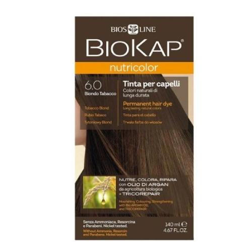 Zdjęcie produktu - Biokap Nutricolor 6.0 tytoniowy blond 140m