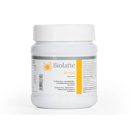 Miniaturka artykułu - BIOLATTE Havitall proszek, 250g KR&Oacute;TKA DATA 30.06.2026