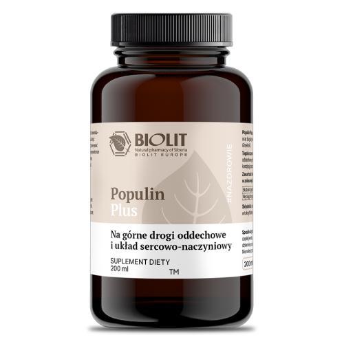 Miniaturka artykułu - BIOLIT Populin Plus, 200 ml USZKODZONE OPAKOWANIE TEKTUROWE