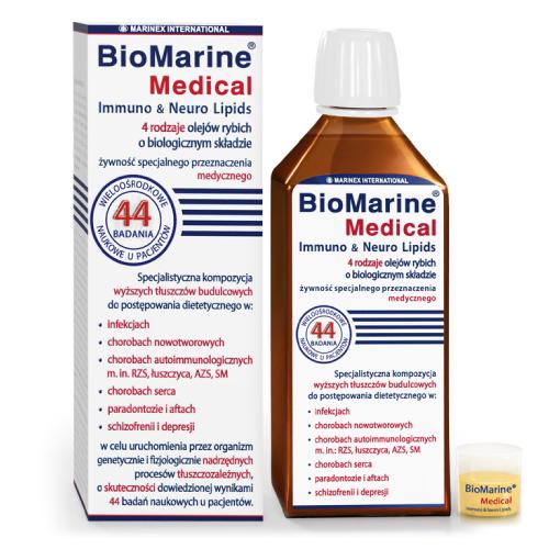Miniaturka artykułu - BioMarine Medical Immuno & Neuro Lipids płyn, 200ml