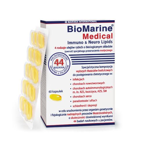 Miniaturka artykułu - BioMarine Medical Immuno & Neuro Lipids, 60 kapsułek