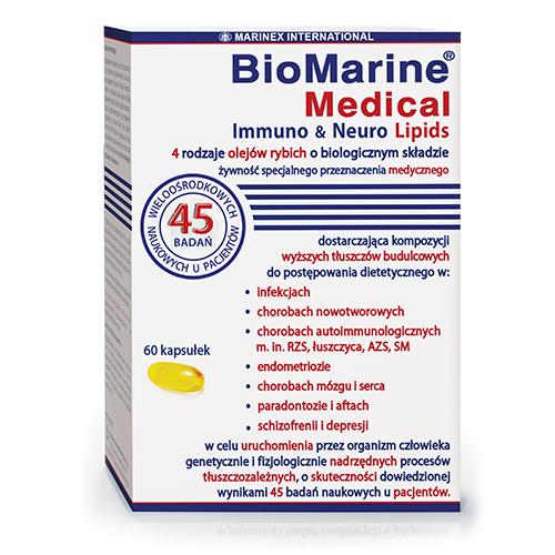 Miniaturka artykułu - BioMarine Medical Immuno & Neuro Lipids, 60 kapsułek