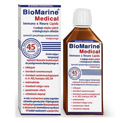 Miniaturka artykułu - BioMarine Medical Immuno & Neuro Lipids płyn, 200ml