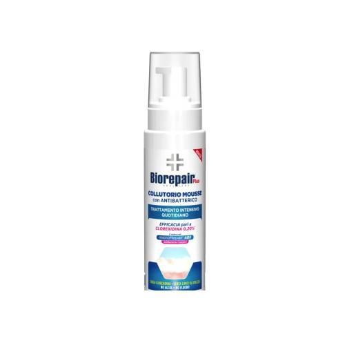 Miniaturka artykułu - Biorepair Plus Collutorio Mousse Płyn redukujący płytkę nazębną, 200 ml USZKODOZNY KARTON