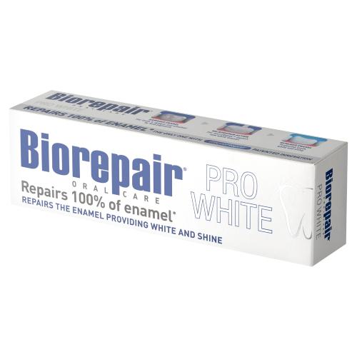 Miniaturka artykułu - Biorepair Pro White Wybielająca pasta do mycia zęb&oacute;w, 75 ml
