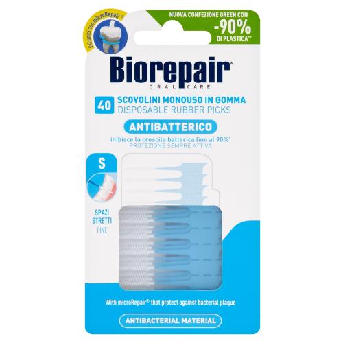 Miniaturka artykułu - Biorepair Szczoteczki międzyzębowe rozmiar S, 40 szt.