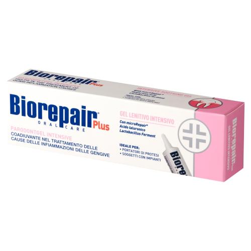 Miniaturka artykułu - Biorepair Plus Żel intensywnie łagodzący podrażnione dziąsła, 20 ml