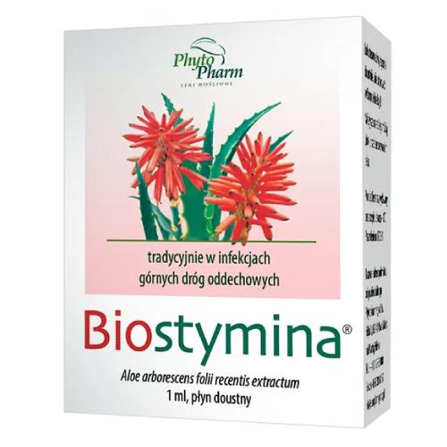 Miniaturka artykułu - BIOSTYMINA Płyn doustny - 1 ml x 10 ampułek 