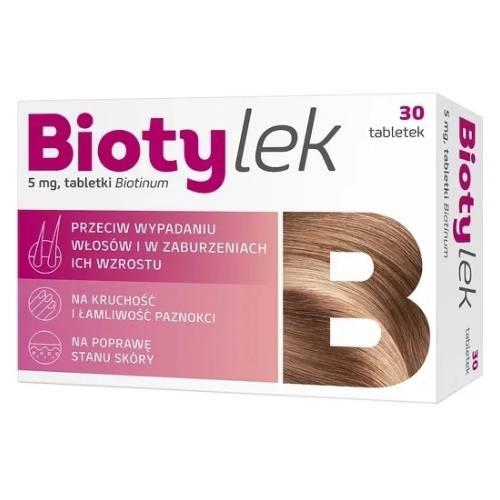 Miniaturka artykułu - Biotylek tabl. 5 mg, 30 tabl.