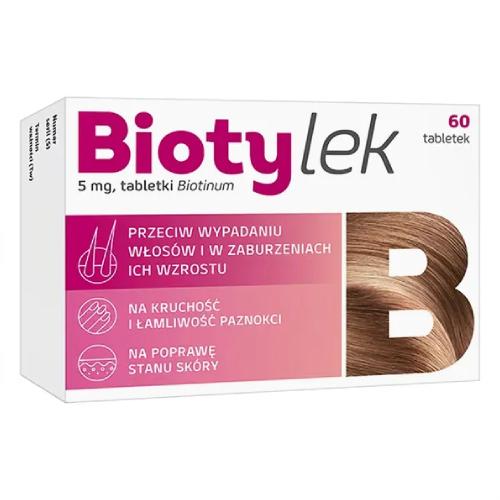Miniaturka artykułu - Biotylek tabl. 5 mg , 60tab.