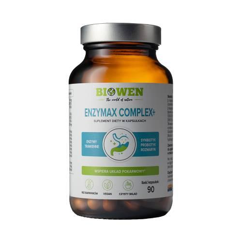 Miniaturka artykułu - Biowen Enzymax Complex+ 90kaps.