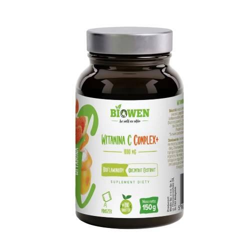 Miniaturka artykułu - Biowen Witamina C Complex+ proszek, 150g