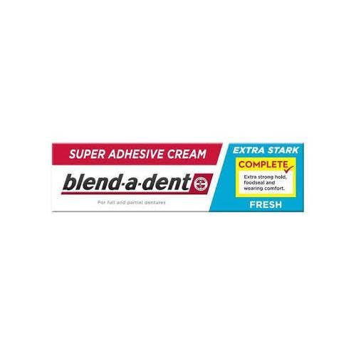 Miniaturka artykułu - BLEND-A-DENT Complete Fresh- klej do protez extra silny, 47 g
