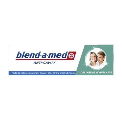Miniaturka artykułu - BLEND-A-MED Anti-Cavity Delicate White Pasta do zęb&oacute;w, 75ml